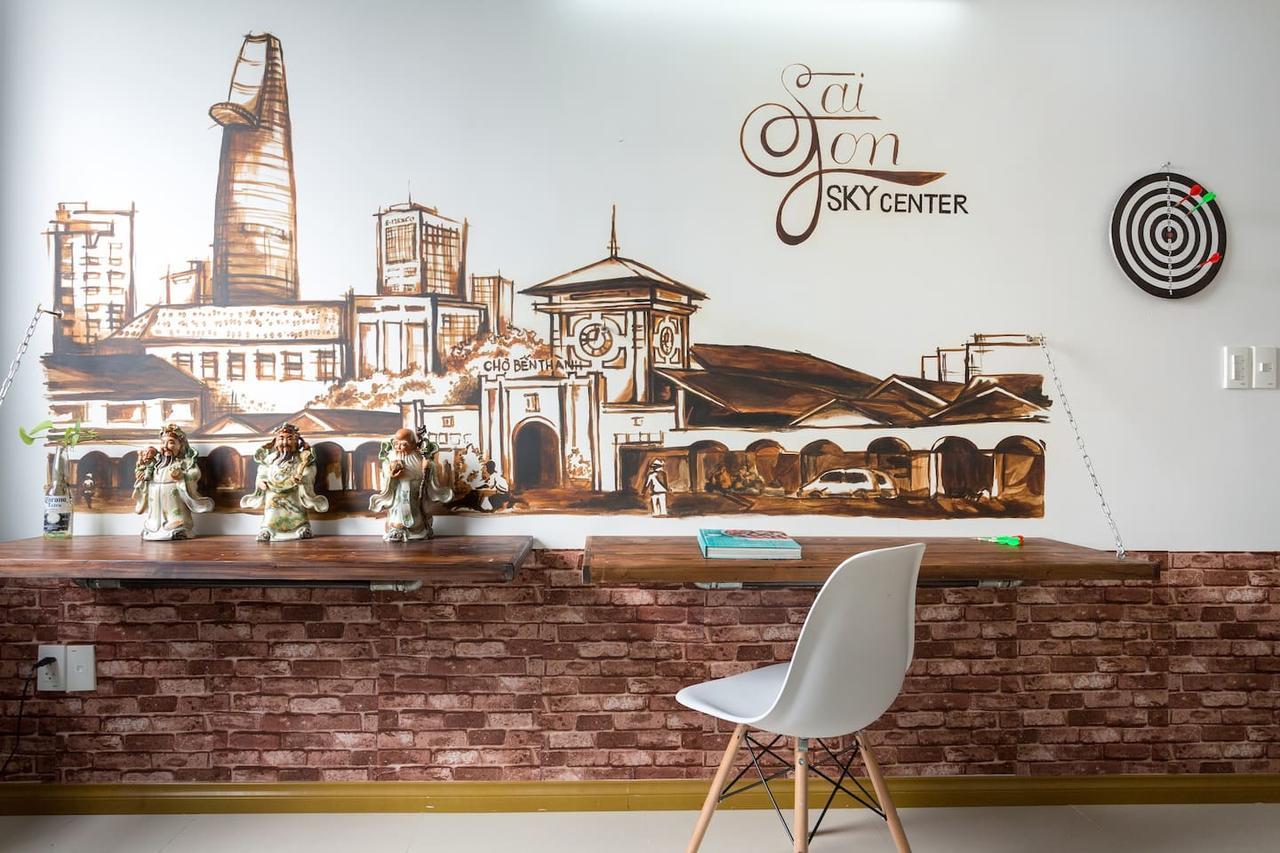 Sky Center Hostel Ho Chi Minh-byen Eksteriør bilde